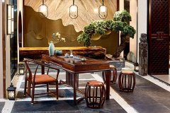 新中式家具廠家寓意豐富的各式雕花，雕花技藝的種類分析